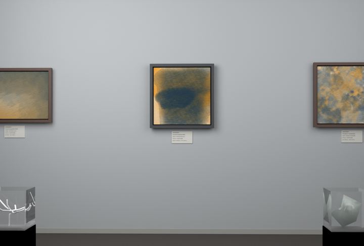 Interlocking Veils — Layered translucent fields, palette 2