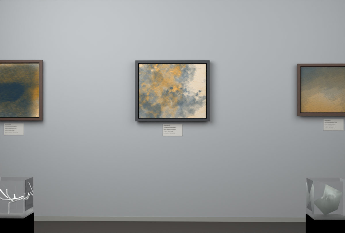 Banked Atmosphere · gallery context room view