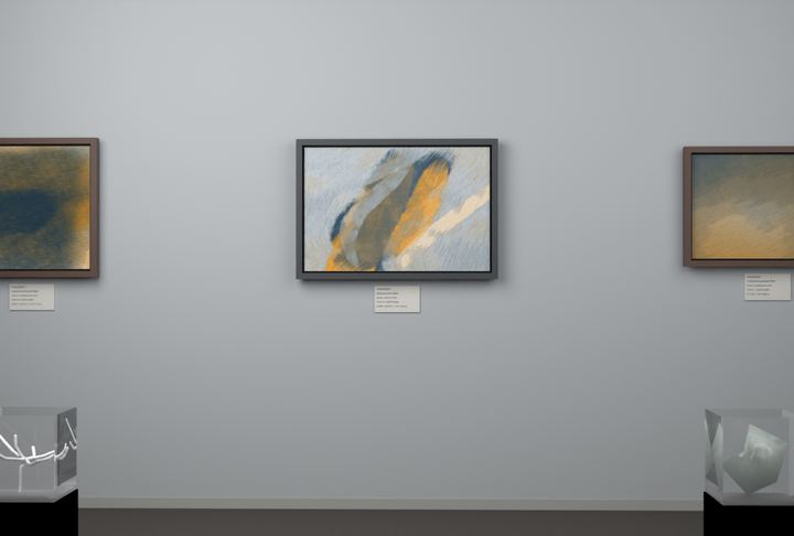 Broad Turn — Gestural color fields, palette 2