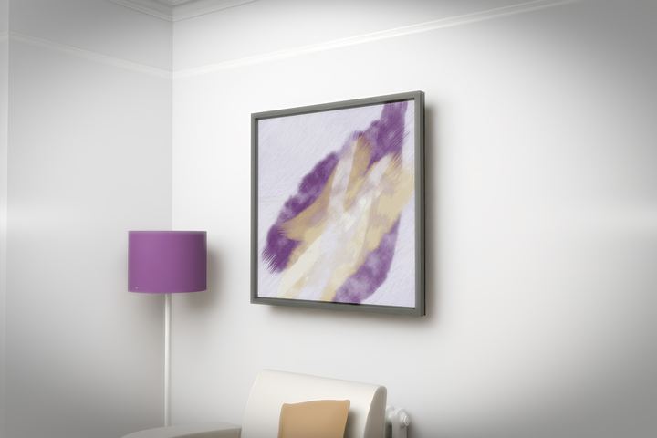 Rising Arc — Gestural color fields, palette 4