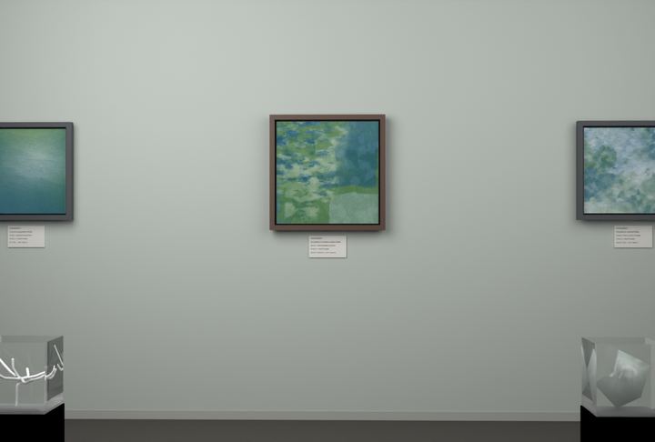 Cross-Rubbed Surface — Scumbled or broken-surface fields, palette 5