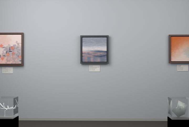 Broken Distant Bank — Landscape-derived atmospheric fields, palette 6