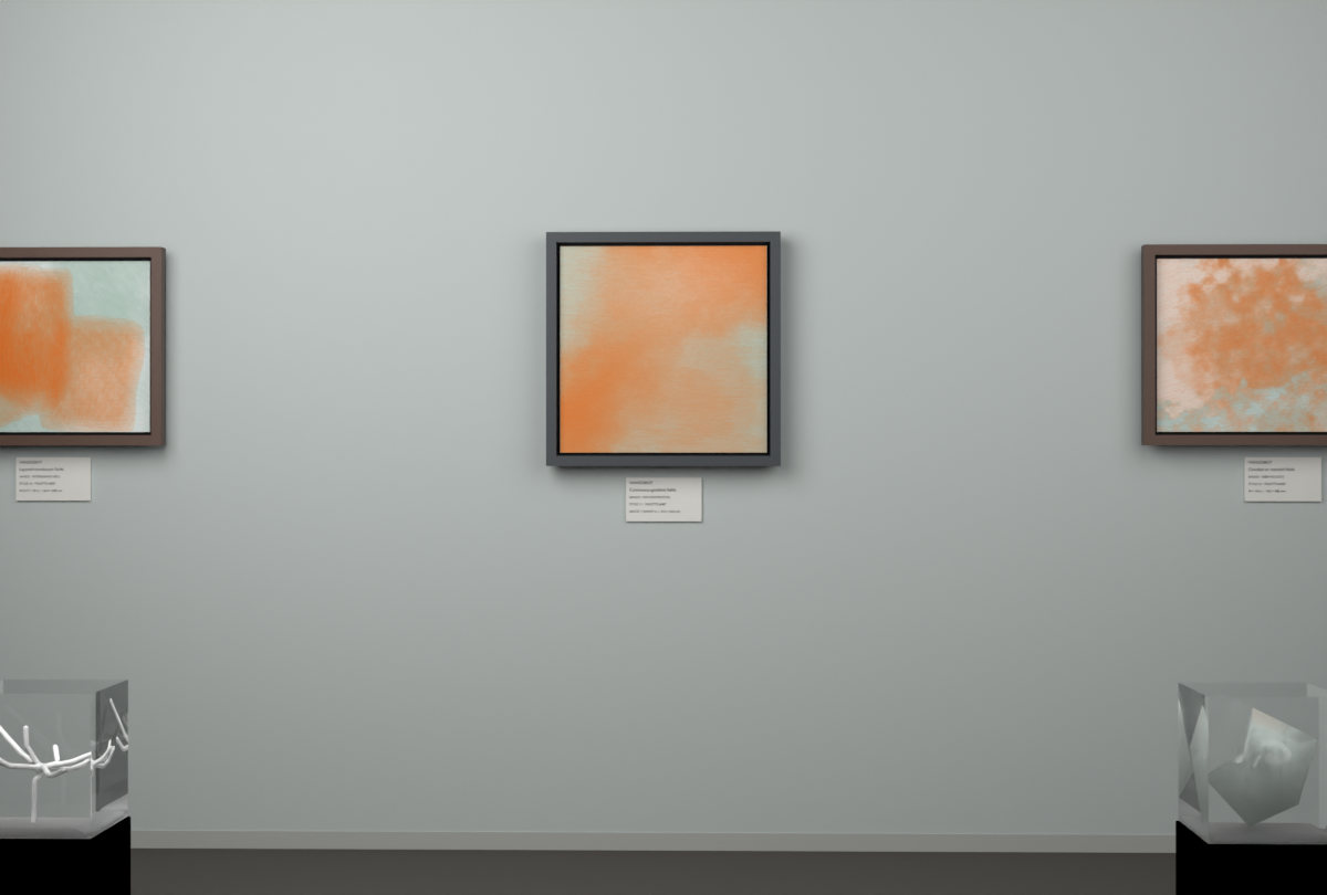 Off-Centre Pool · gallery context room view