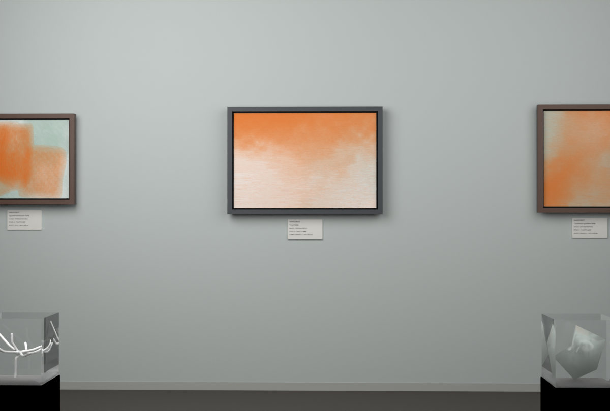 Central Depth · gallery context room view