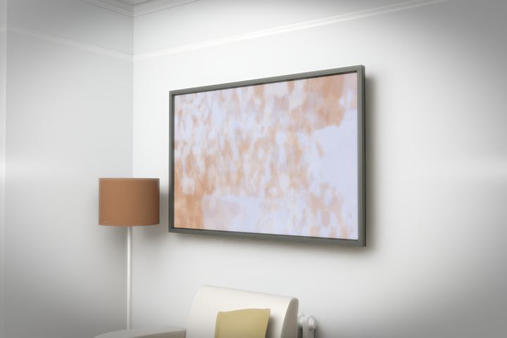 Open Rubbed Centre — Scumbled or broken-surface fields, palette 8