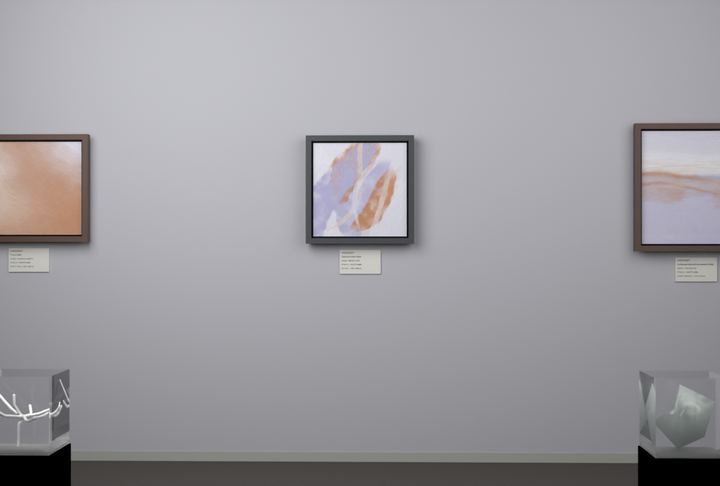Broad Turn — Gestural color fields, palette 8
