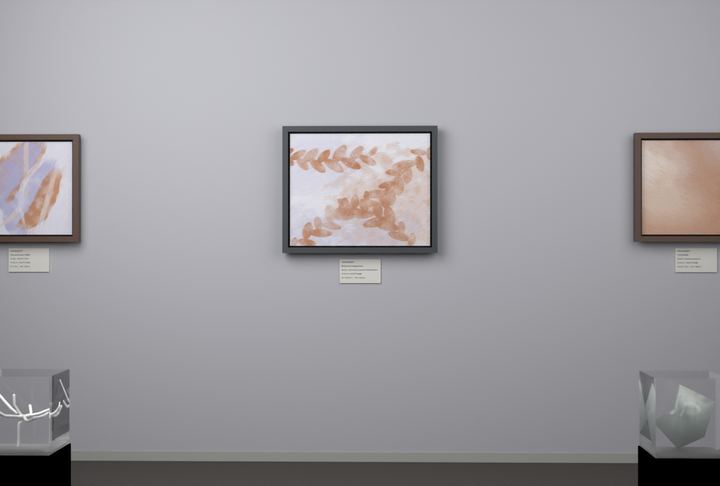 Botanical Canopy From Below — Botanical composition, palette 8