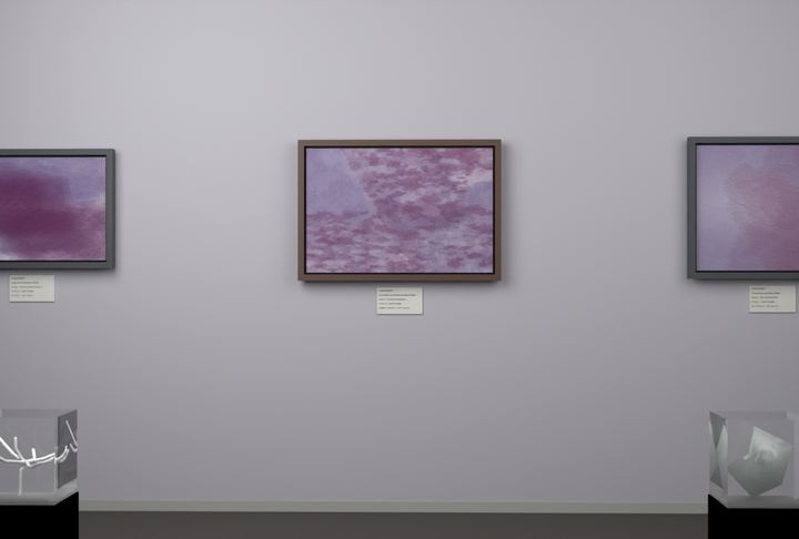 Layered Abrasions — Scumbled or broken-surface fields, palette 9