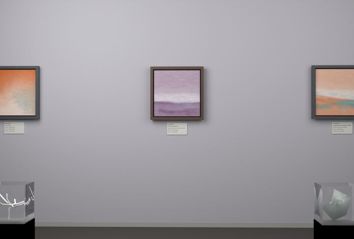 High Haze · Fern Against Haze — Botanical composition, palette 9