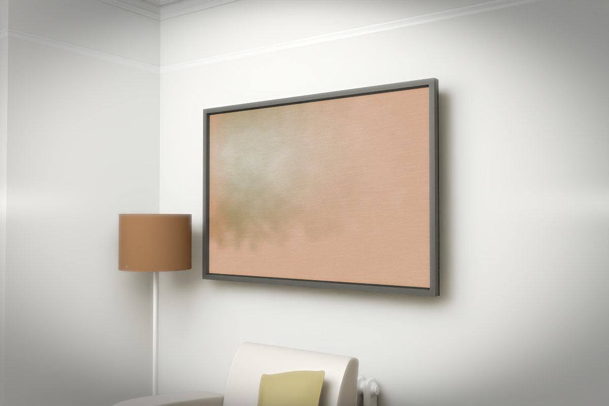 Enveloping Haze · white right context room view