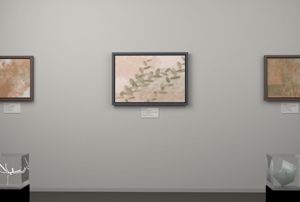 Botanical Underwater Garden · gallery context room view
