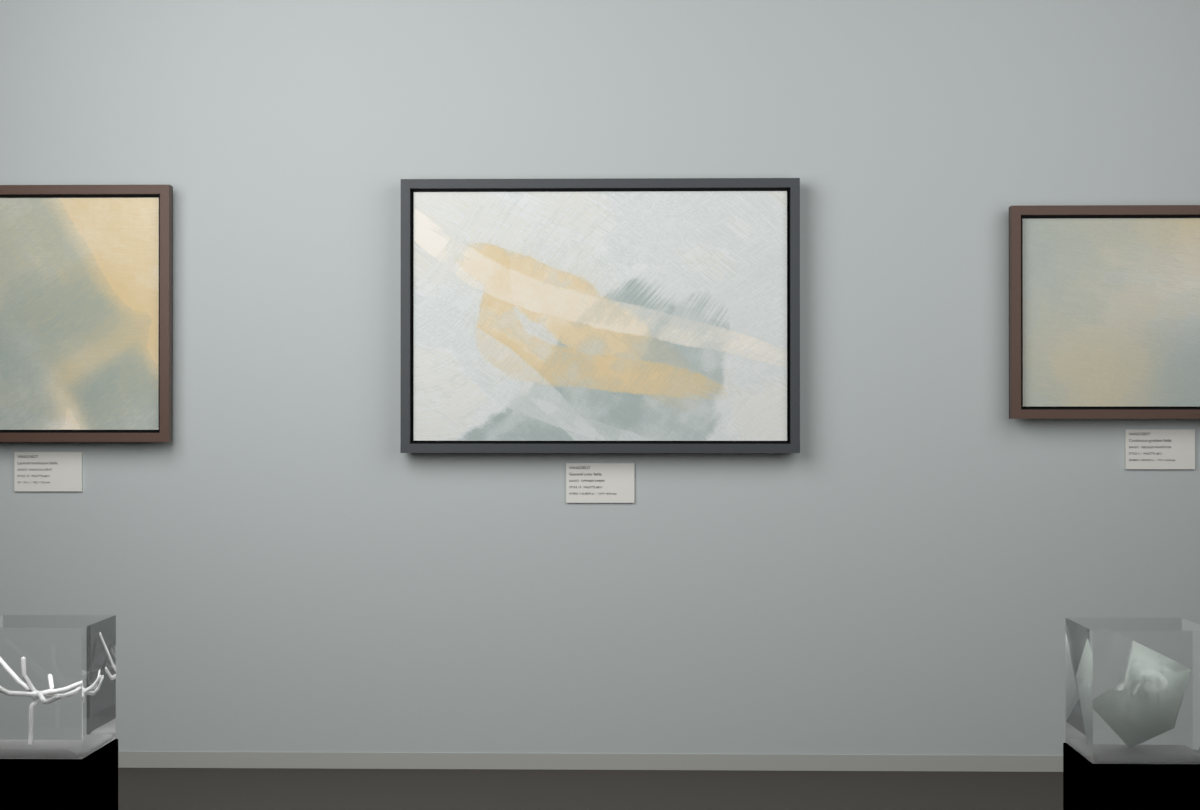 Opposed Sweeps · gallery context room view