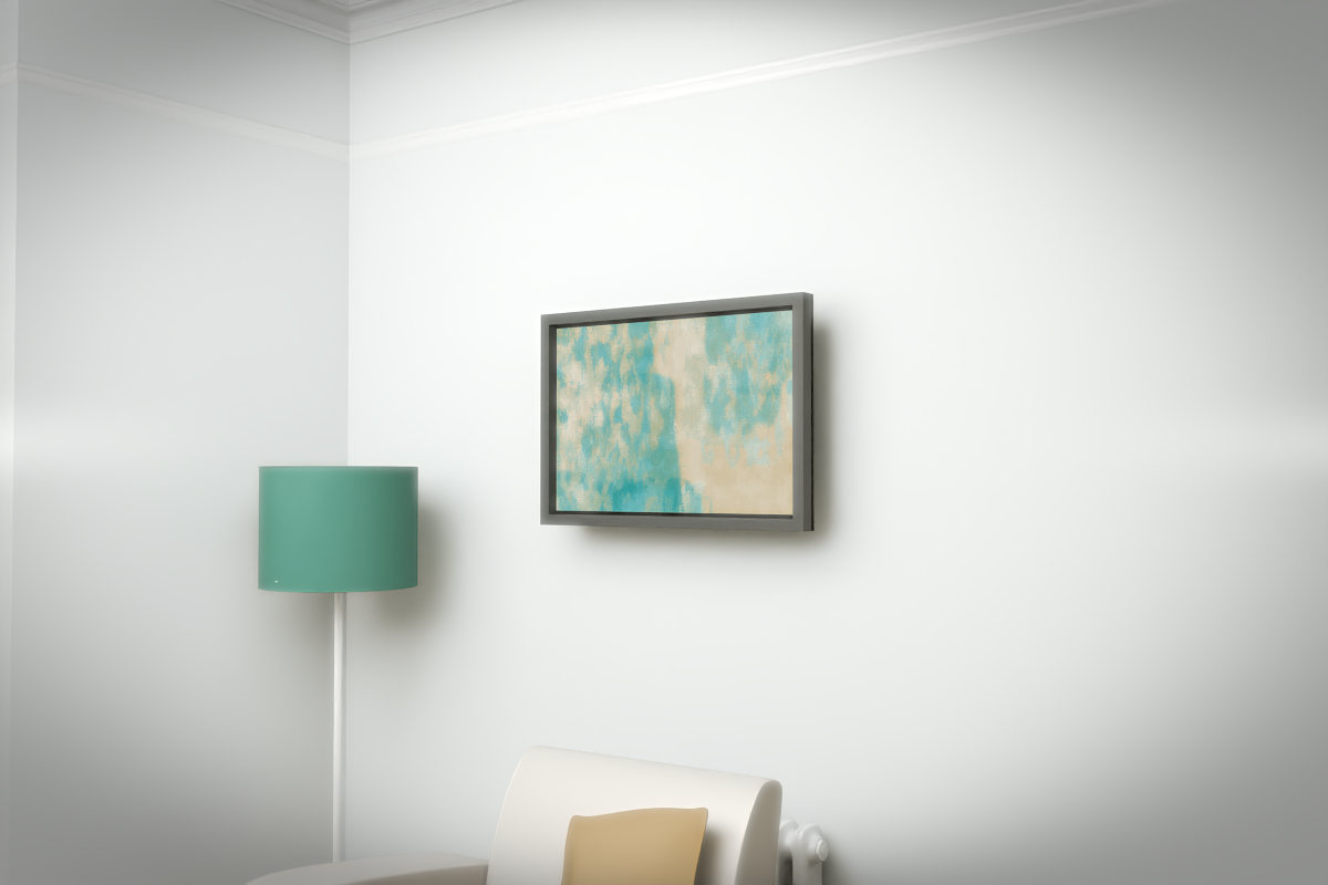 Vertical Scrapes · white right context room view