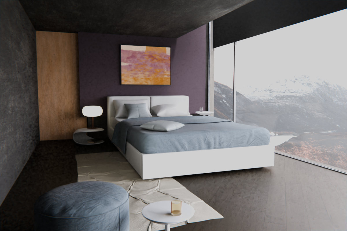 Lateral Erosion · over bed room view