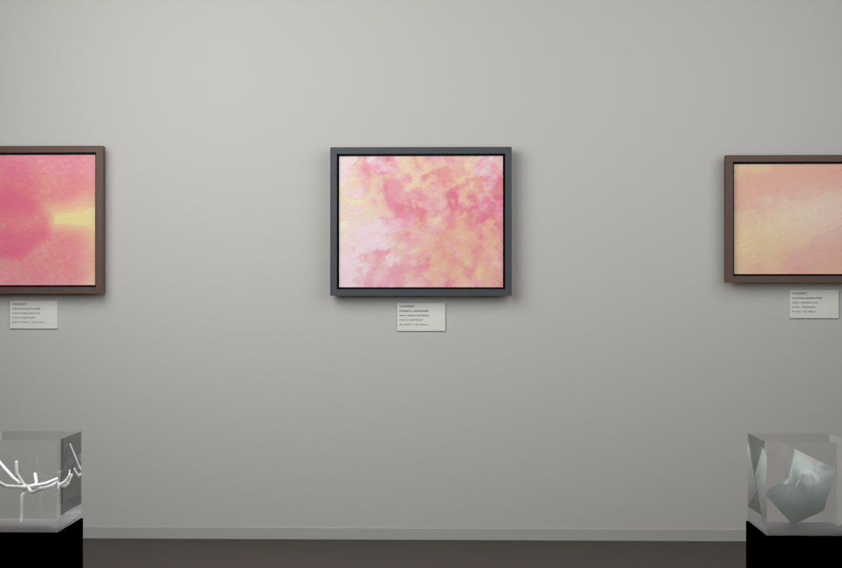 Banked Atmosphere · gallery context room view