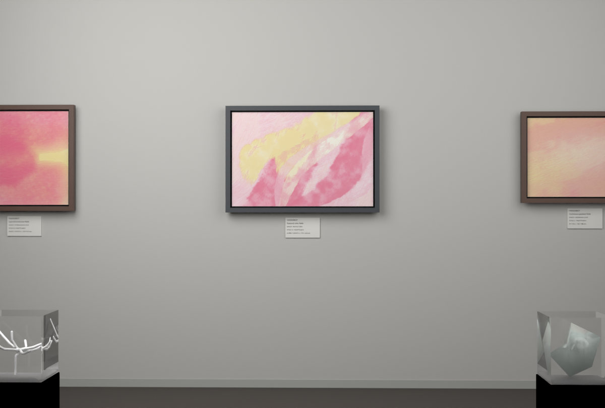 Broad Turn · gallery context room view