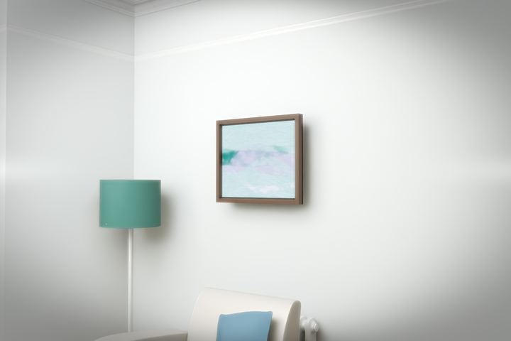 Lateral Release — Gestural color fields, palette 15