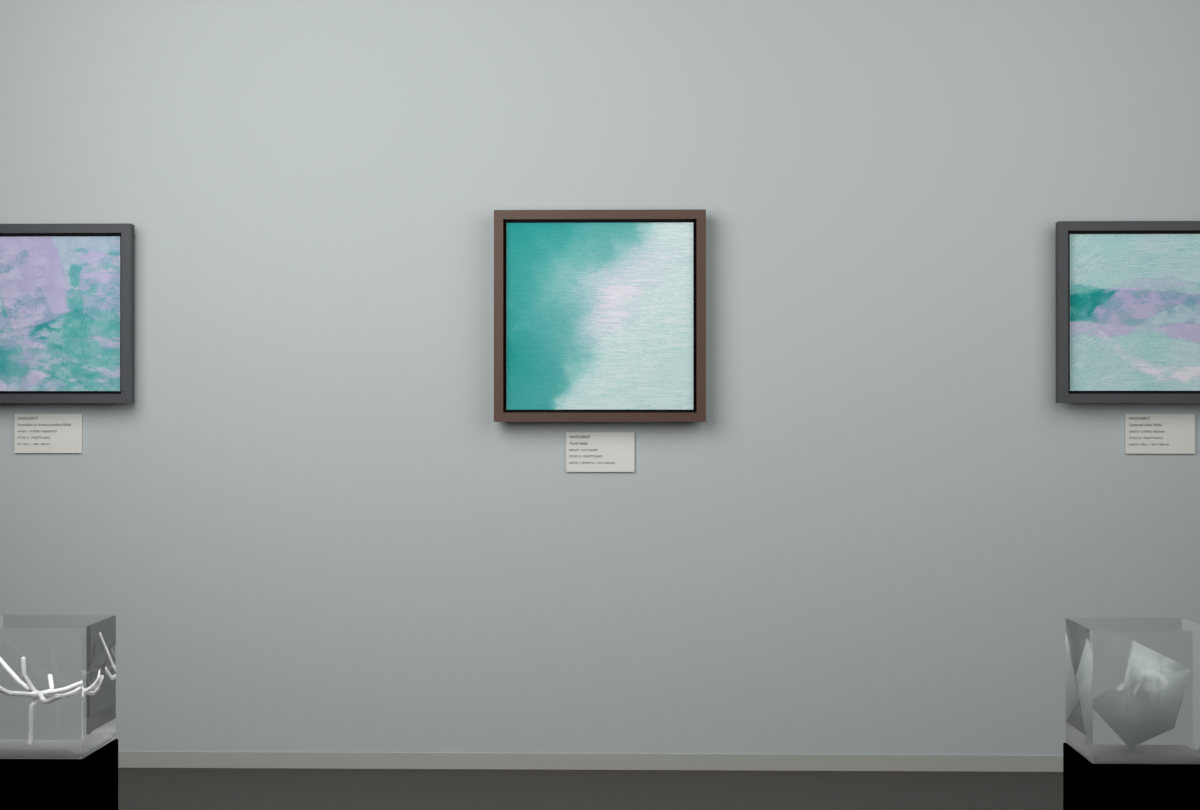 Low Glow · gallery context room view