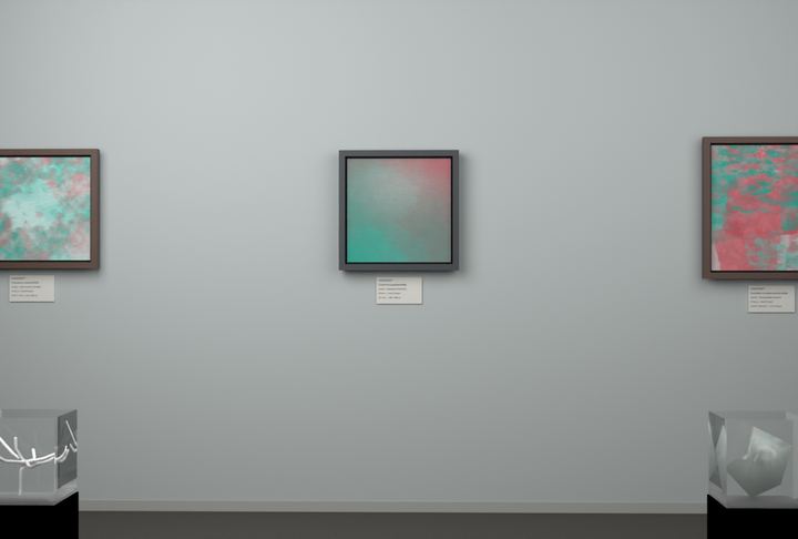 Oblique Transition — Continuous-gradient fields, palette 17