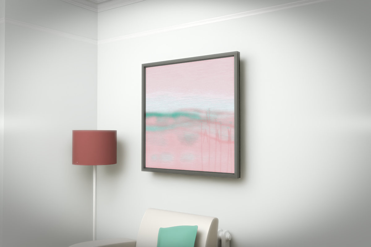 Receding Shore · Morning Reed Bank · white right context room view