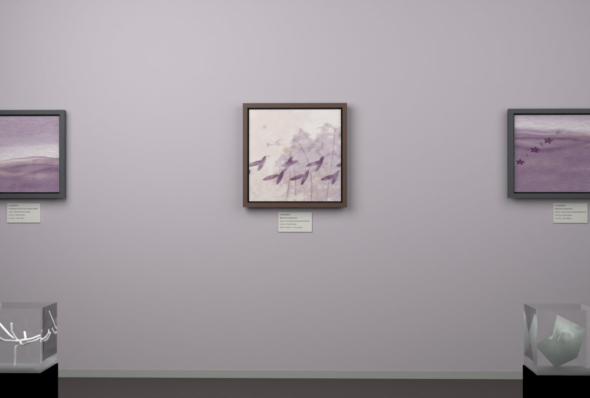 Botanical Wildflower Hollow · gallery context room view