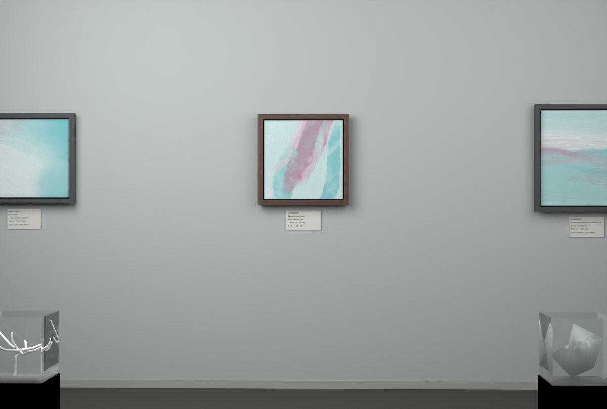 Broad Turn · gallery context room view