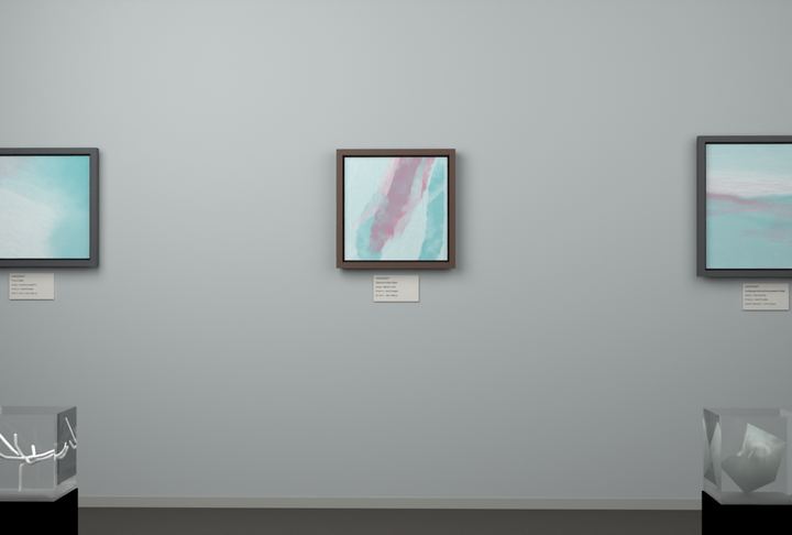 Broad Turn — Gestural color fields, palette 20