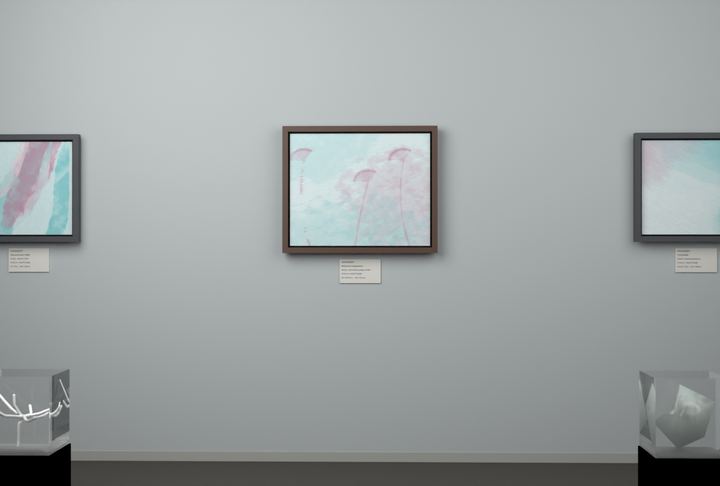 Botanical Umbel In Mist — Botanical composition, palette 20