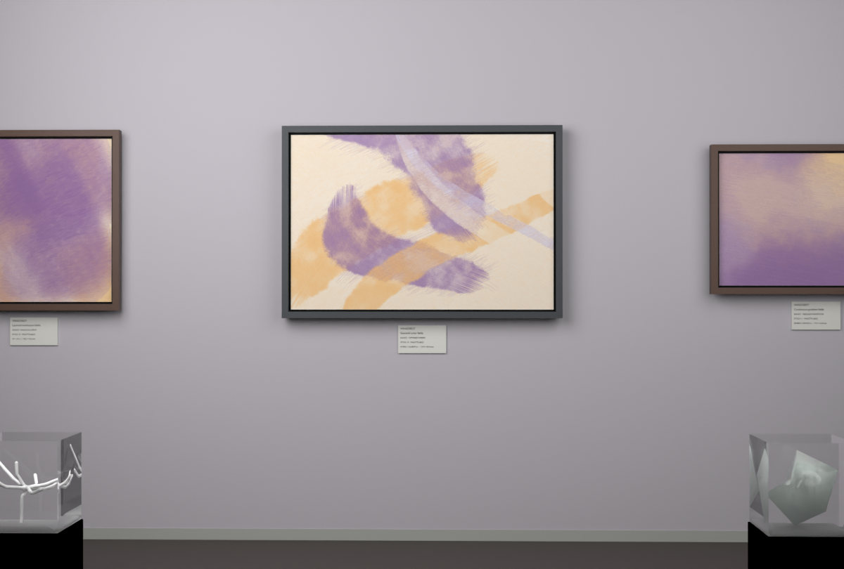 Opposed Sweeps · gallery context room view