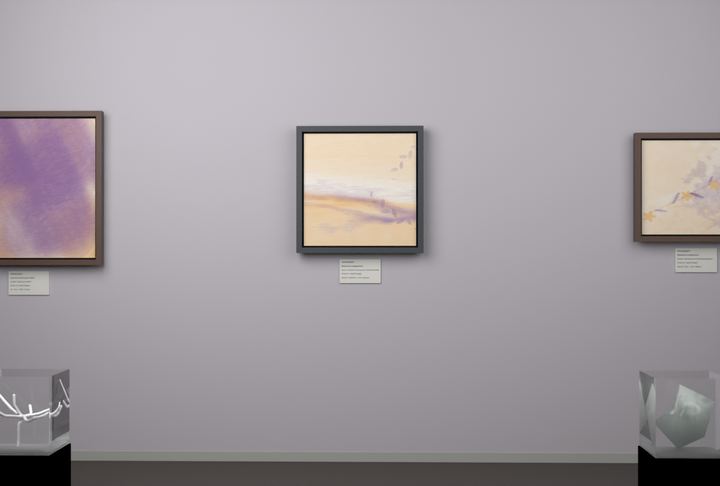 Shallow Tidal Planes · Olive Over Water — Botanical composition, palette 23