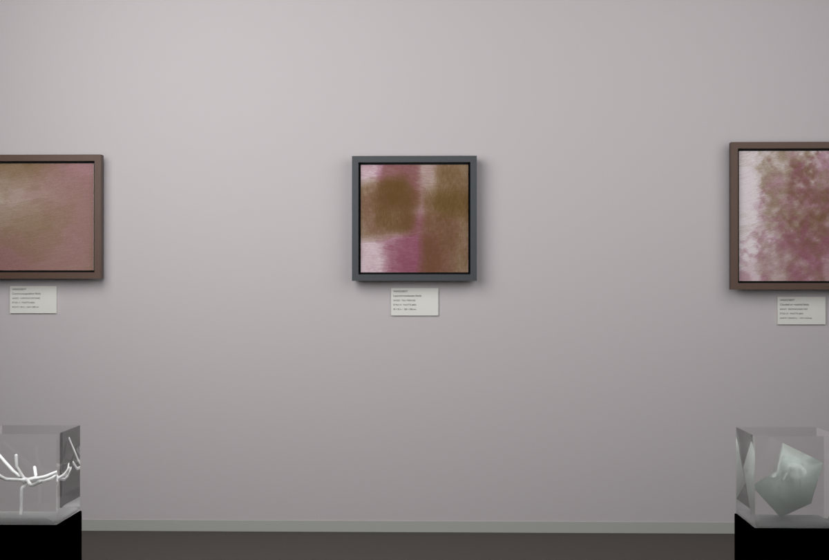 Tall Passages · gallery context room view
