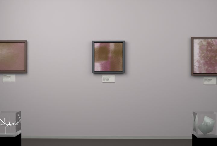 Tall Passages — Layered translucent fields, palette 24