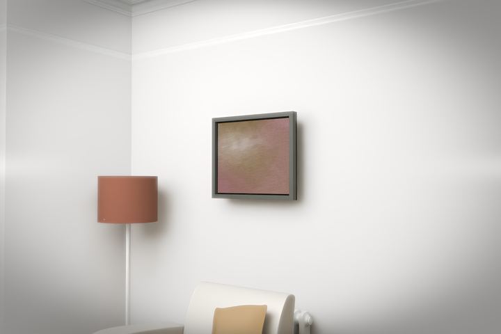 Luminous Crossing — Continuous-gradient fields, palette 24