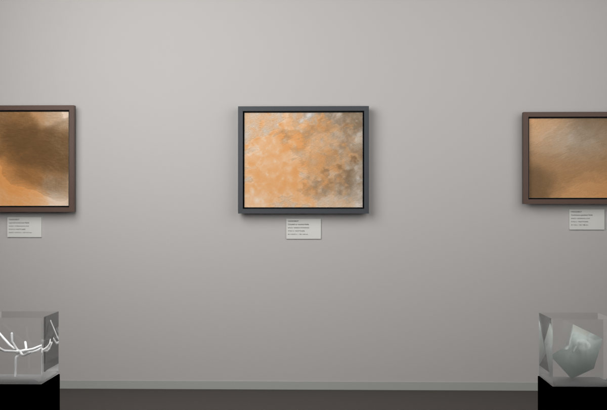 Banked Atmosphere · gallery context room view