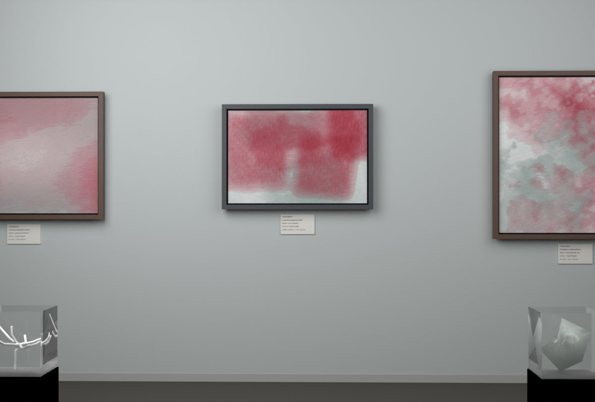 Tall Passages · gallery context room view