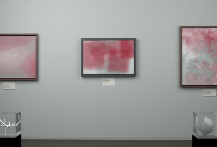 Tall Passages — Layered translucent fields, palette 30