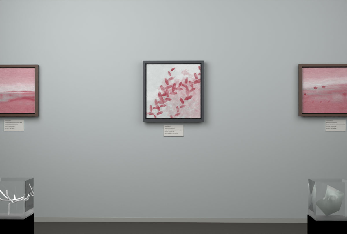 Botanical Underwater Garden · gallery context room view