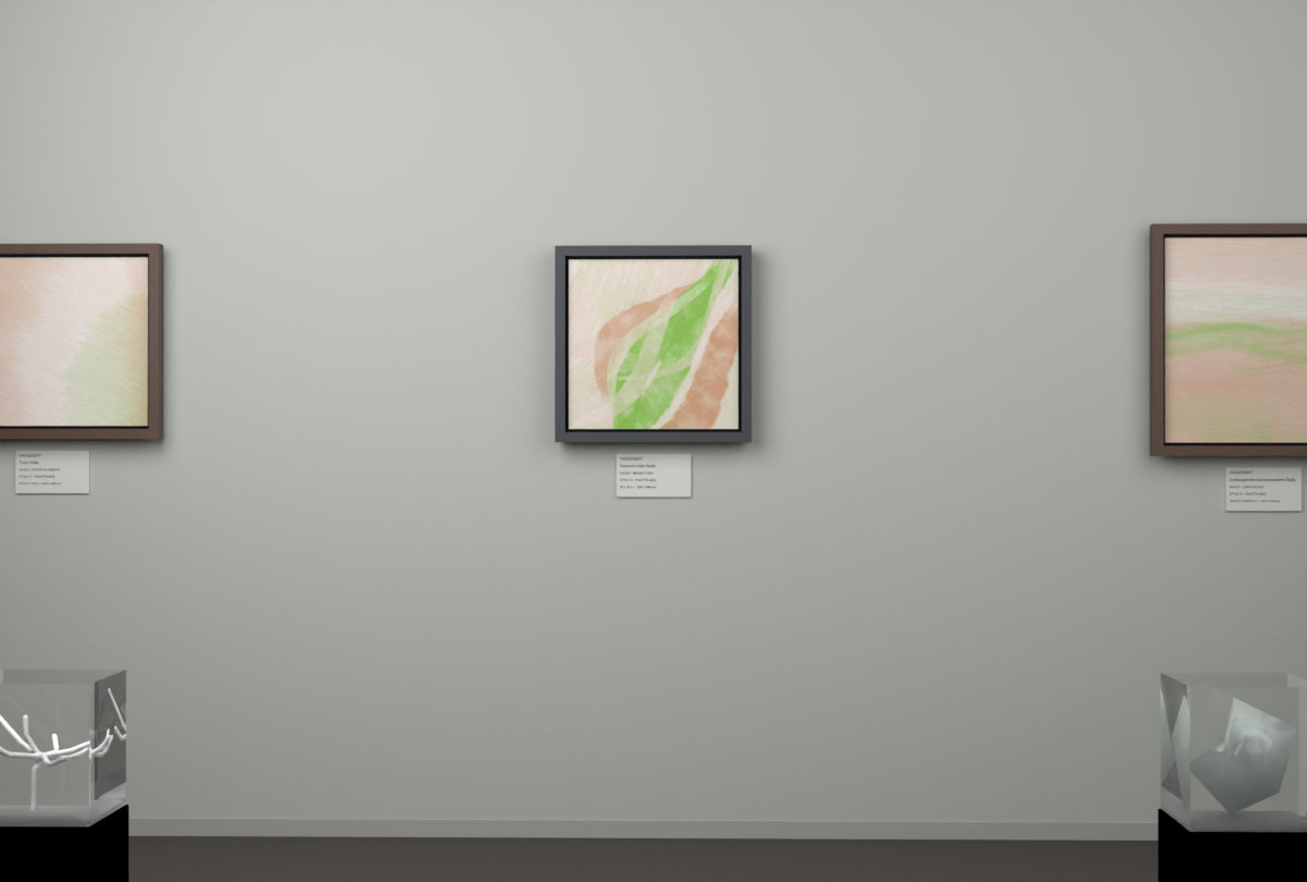 Broad Turn · gallery context room view