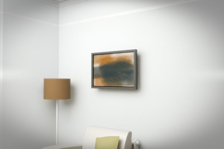 Cross-Current Planes — Layered translucent fields, palette 33