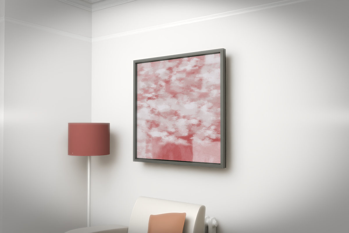 Cross-Rubbed Surface · white right context room view