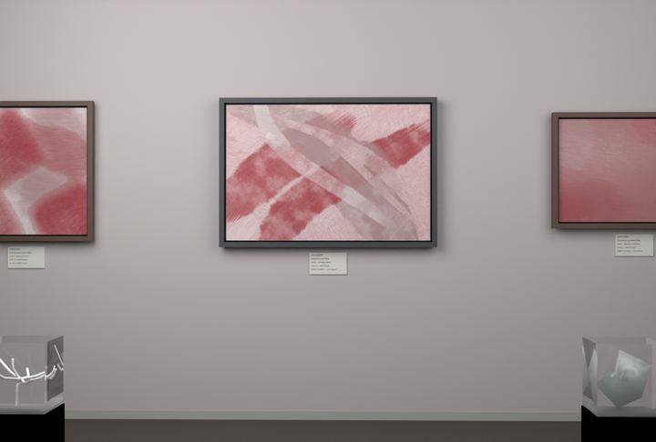 Opposed Sweeps — Gestural color fields, palette 35