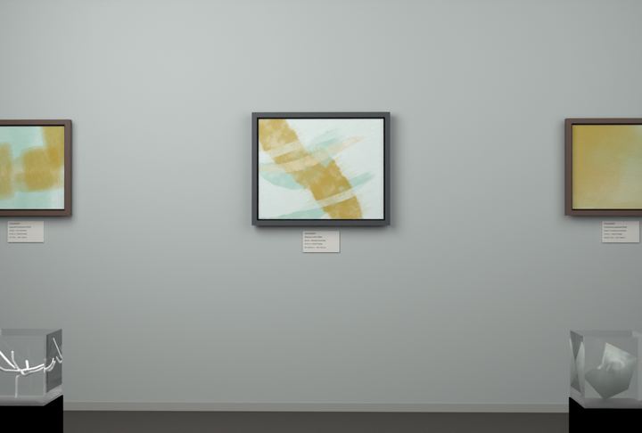 Crossing Gestures — Gestural color fields, palette 36