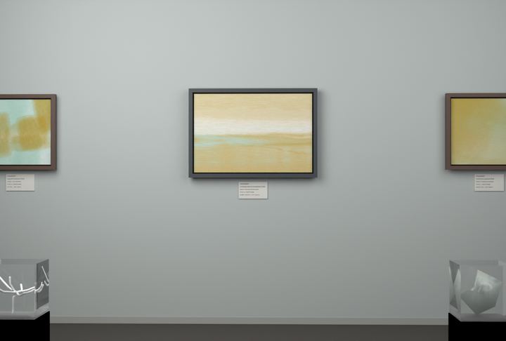 Broken Distant Bank — Landscape-derived atmospheric fields, palette 36