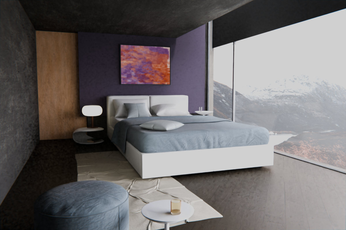 Lateral Erosion · over bed room view