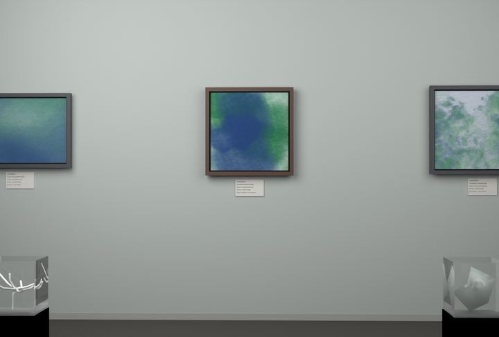 Interlocking Veils — Layered translucent fields, palette 38