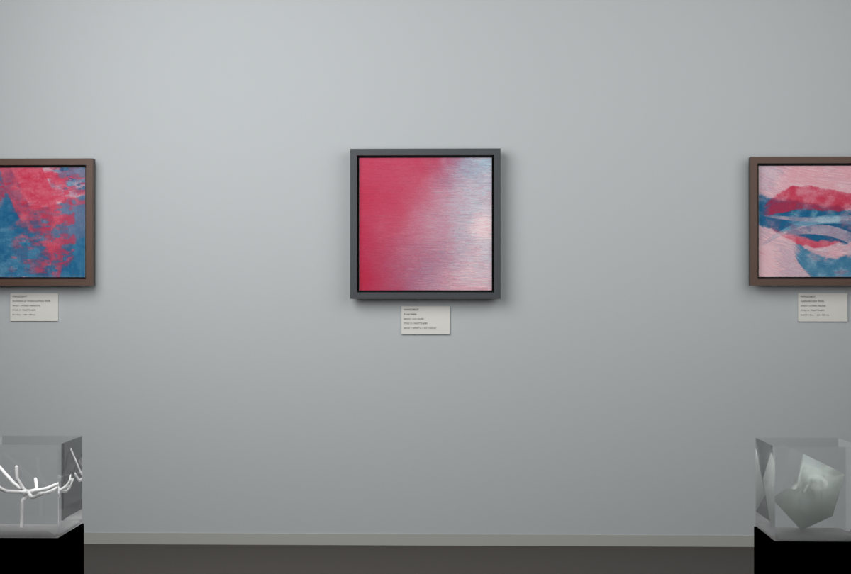 Low Glow · gallery context room view