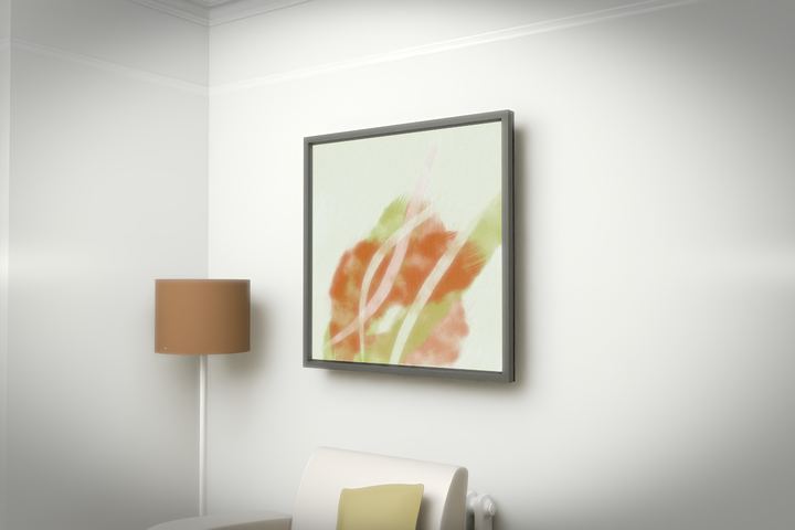 Rising Arc — Gestural color fields, palette 40