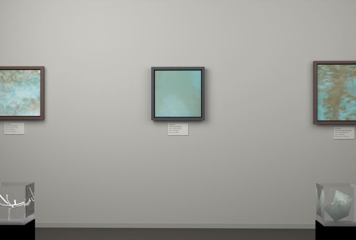 Oblique Transition — Continuous-gradient fields, palette 41