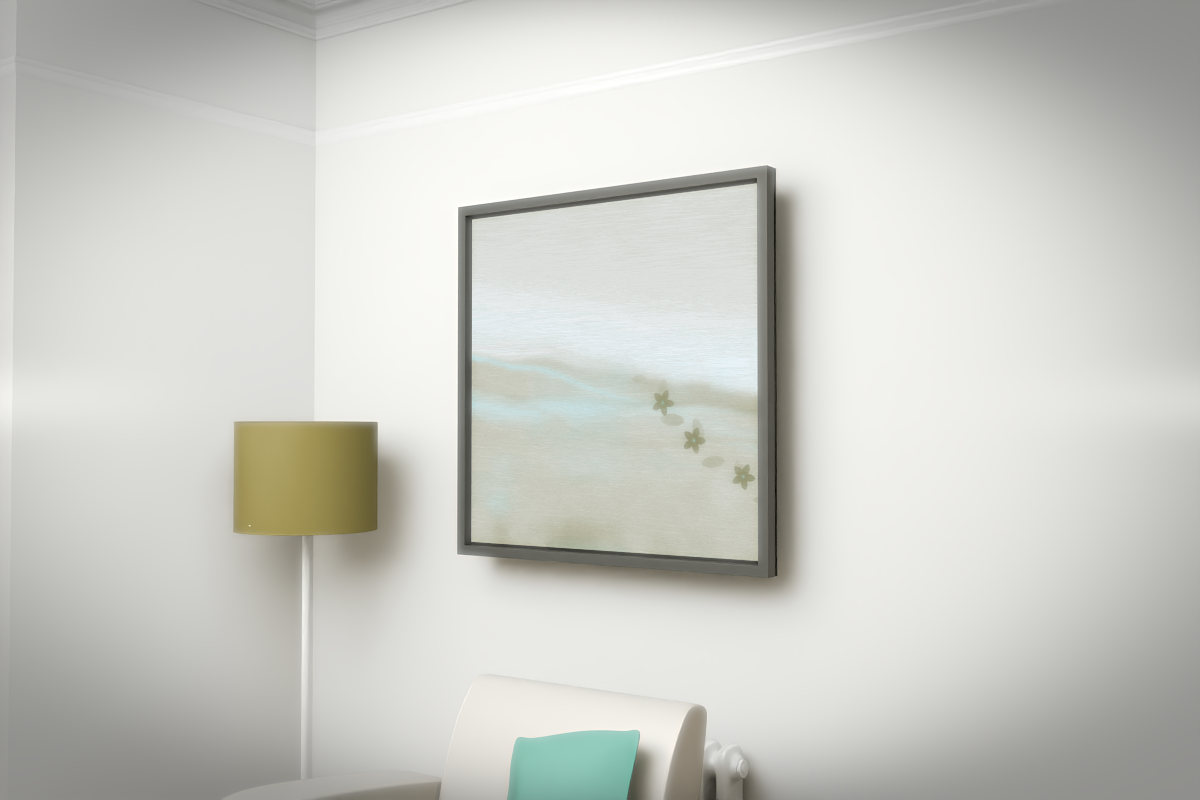 Receding Shore · Blossom Drift · white right context room view