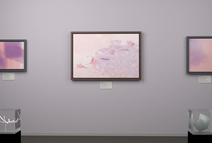 Botanical Flowering Branch — Botanical composition, palette 43